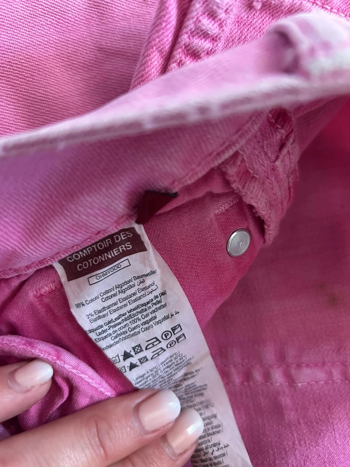 Jeans rosa malabar – photo 7